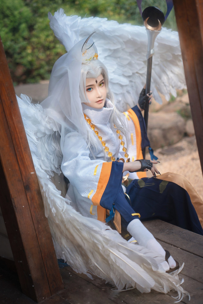 阴阳师少羽大天狗cosplay