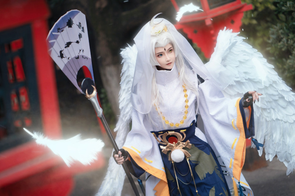 阴阳师少羽大天狗cosplay