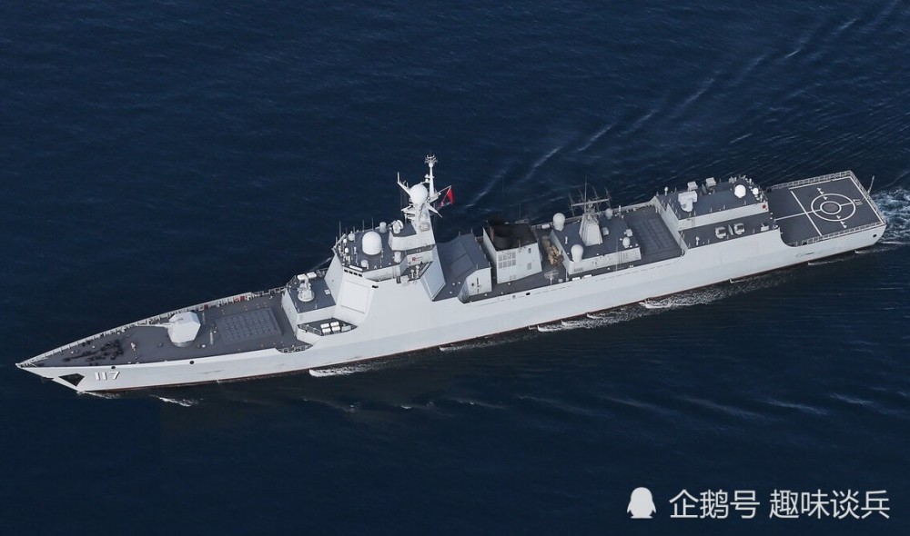 有了052c型驱逐舰的试水,052d整体性能可以说是非常出色,与国际上同