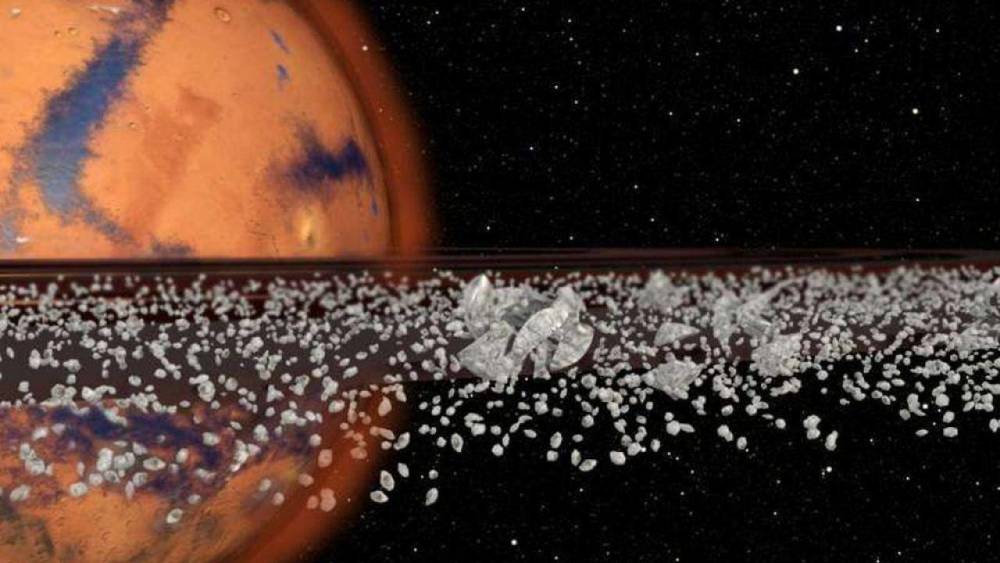 火星|更多的证据表明火星曾经有一个环