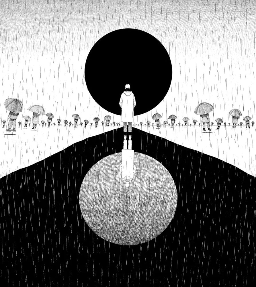 插画师|韩国插画师JaeHoon Choi：漫步