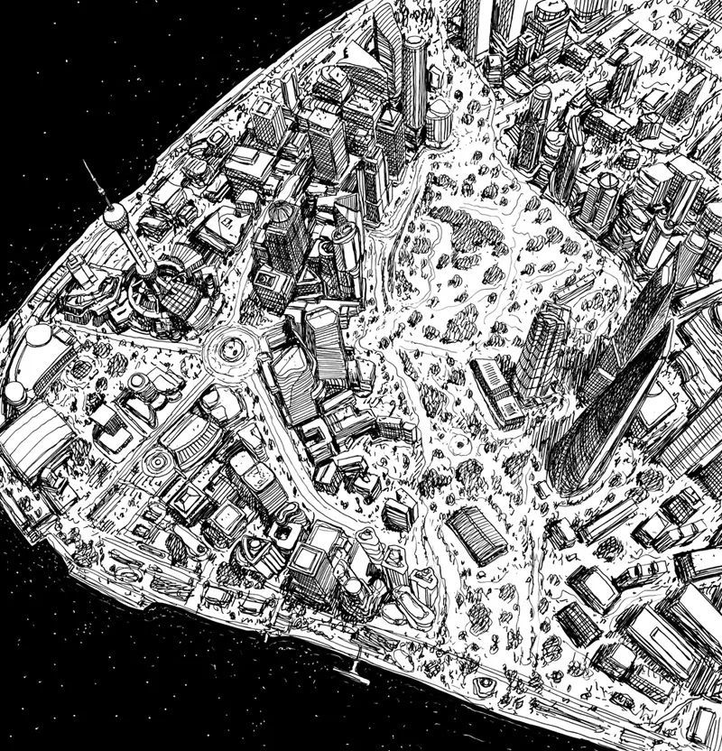 插画师|韩国插画师JaeHoon Choi：漫步
