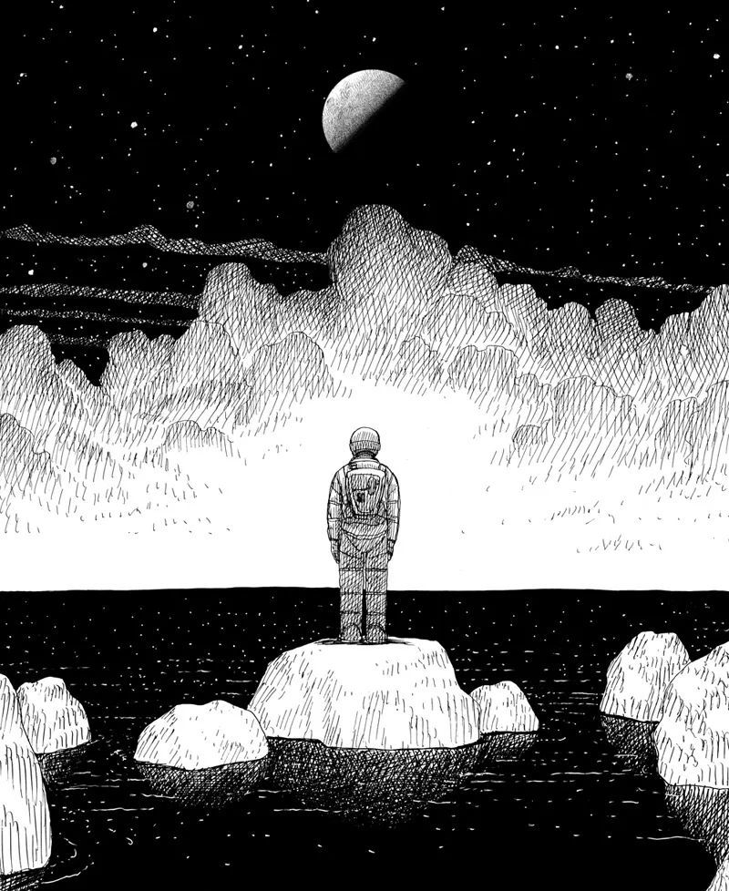 插画师|韩国插画师JaeHoon Choi：漫步