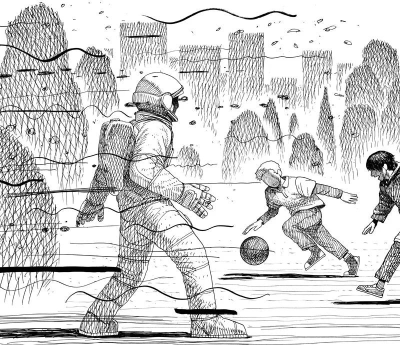 插画师|韩国插画师JaeHoon Choi：漫步