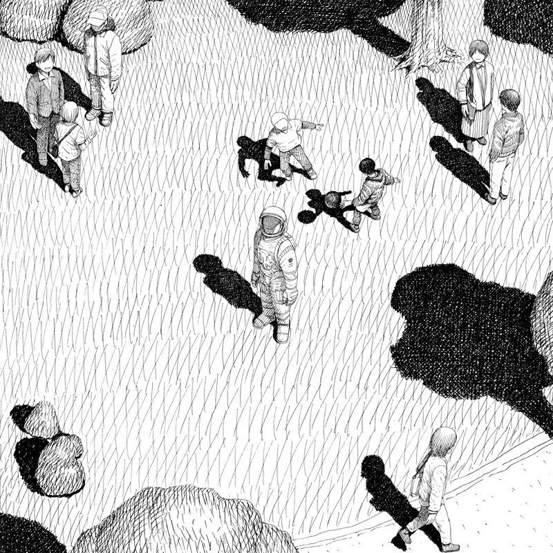 插画师|韩国插画师JaeHoon Choi：漫步