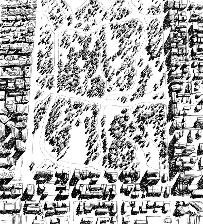 插画师|韩国插画师JaeHoon Choi：漫步