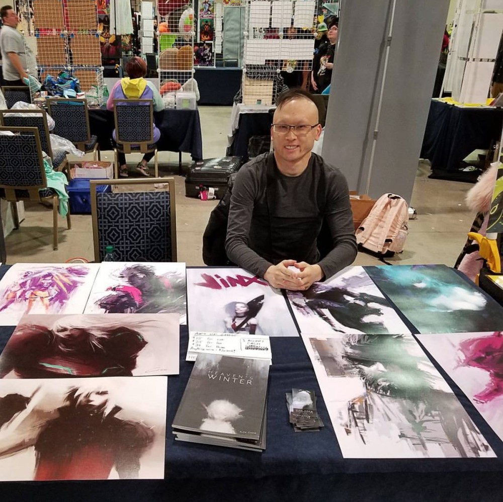 亚历克斯·周|日光中的幻想：概念插画的古典韵味，虚拟世界的视觉冲击