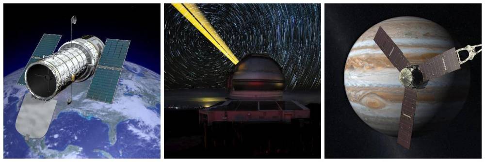 哈勃太空望远镜|太空望远镜和宇宙飞船联合探测木星大气层深处