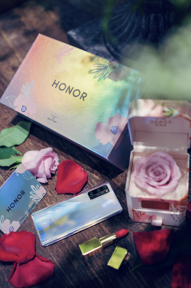 荣耀30系列七夕限定礼盒绝妙好礼浪漫满杯