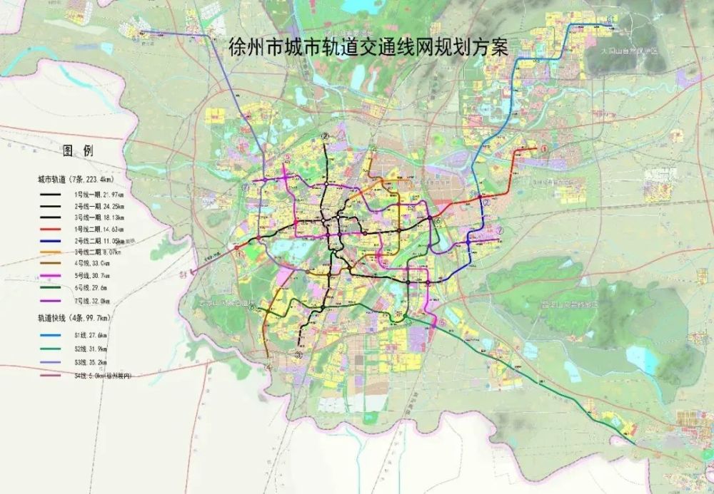 徐州地铁5号线规划图图片