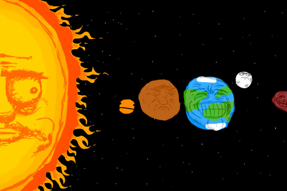 太阳爷爷图片