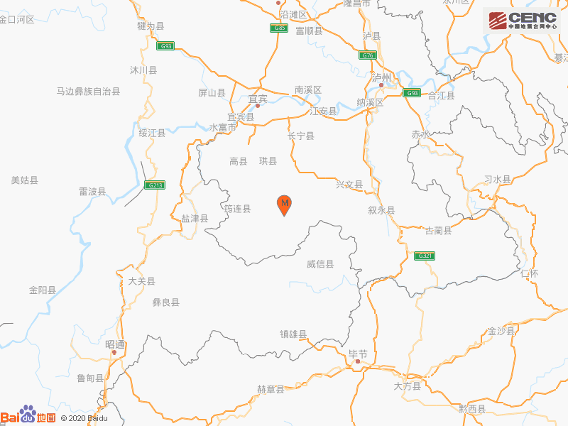四川宜宾市|四川宜宾市珙县发生3.0级地震