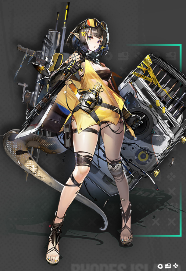 《明日方舟》最新6星重装干员"森蚺",其原型不难了解:它是体型巨大的