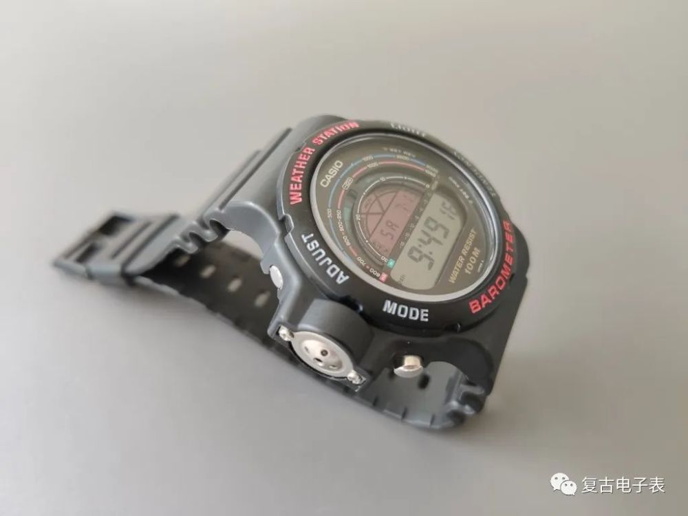 低调内敛的超薄全能传感器卡西欧casiobm500w