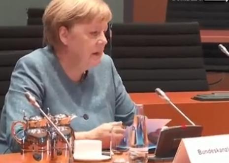 格里塔·滕伯格|瑞典环保少女再发声，与默克尔见面：希望领导人有足够勇气承担责任