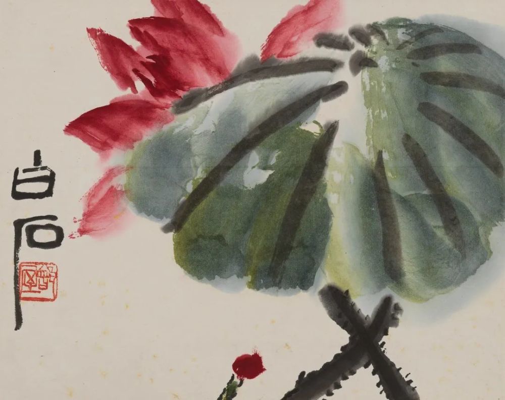 齐白石|花卉蔬果册：齐白石晚年力作！