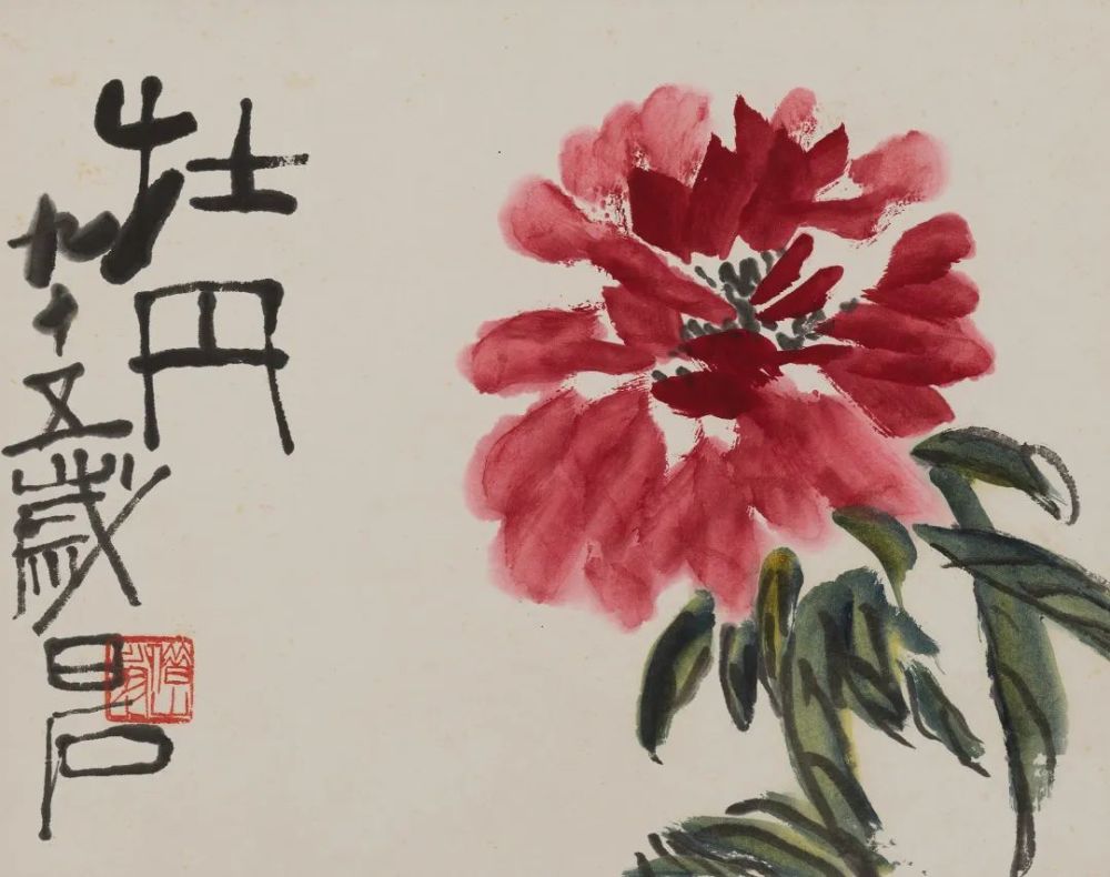 齐白石|花卉蔬果册：齐白石晚年力作！