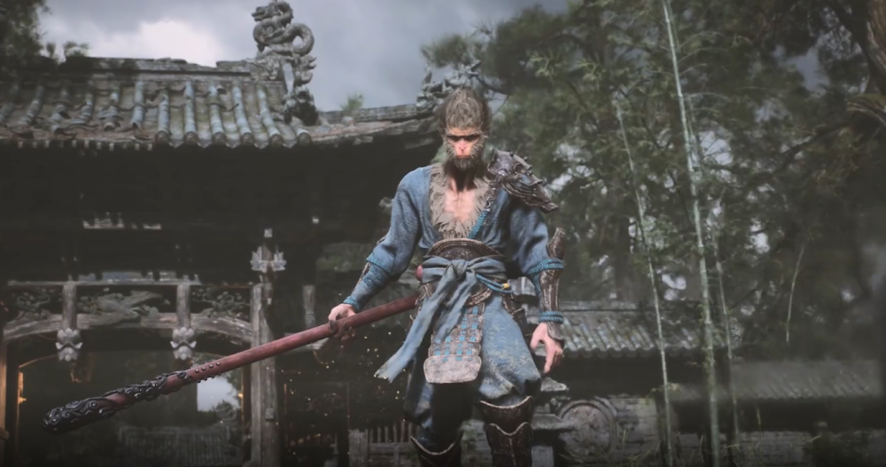 国产新游《黑神话:悟空》画质及动作系统都乃一流水