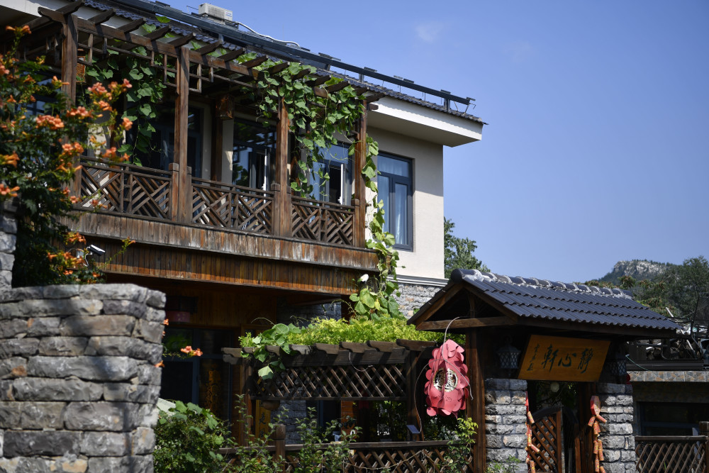 景色怡人的盆罐庄村已被纳入天津文化旅游示范村建