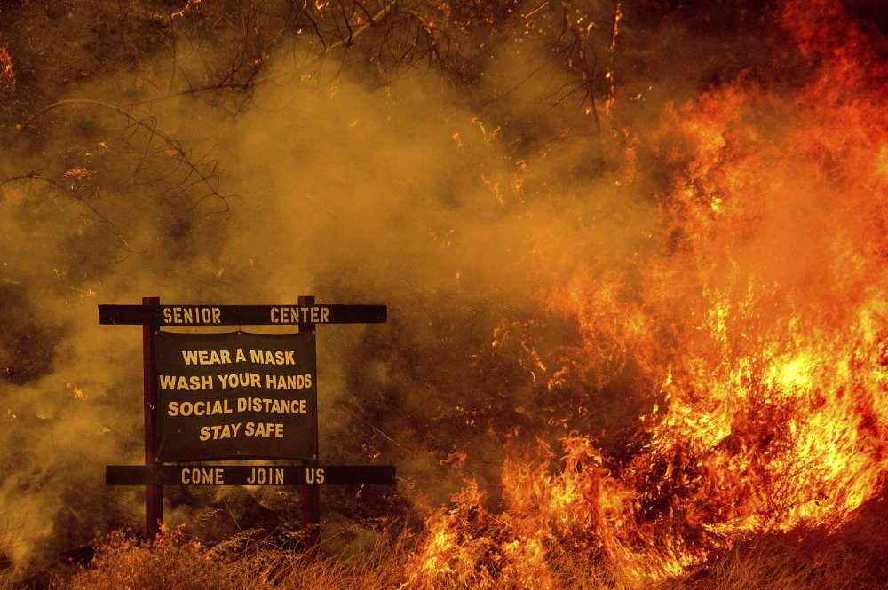 加利福尼亚州|美国加州的野火烧不尽，已造成至少5人死亡，或是有人蓄意纵火