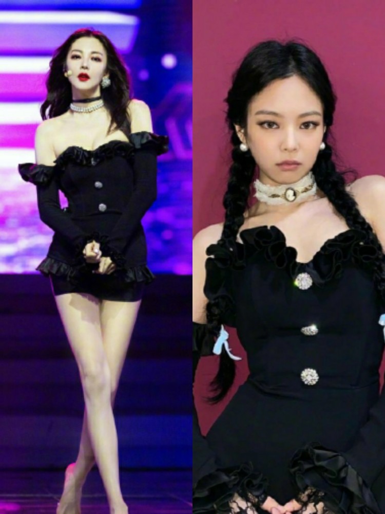 张雨绮|有种另类穿搭叫张雨绮，故意夹一个粉红色的大蝴蝶，却意外成为团中C位