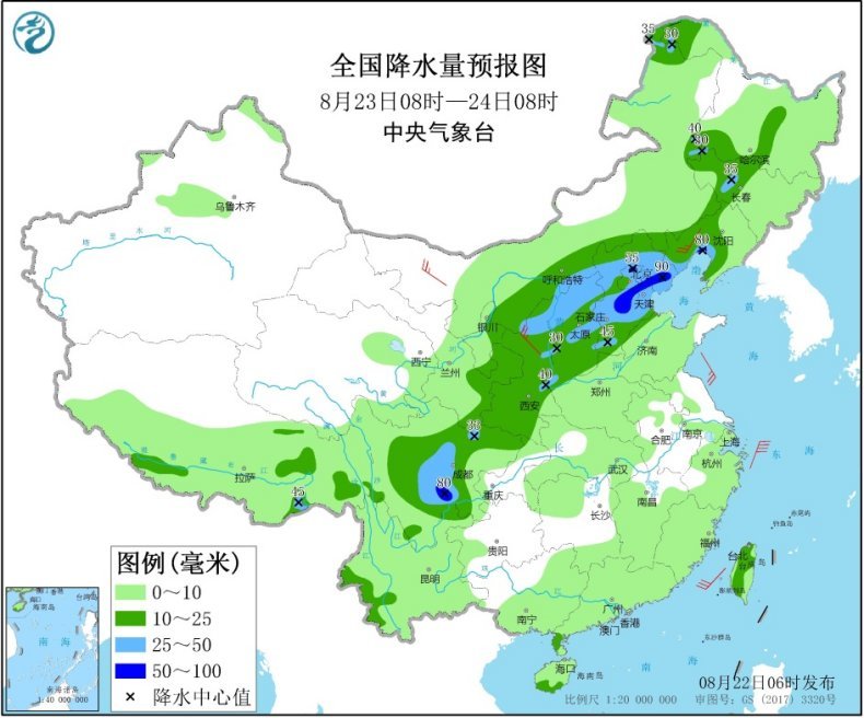 北方地区|今起三天北方地区将有一轮较强降水过程 局地大暴雨