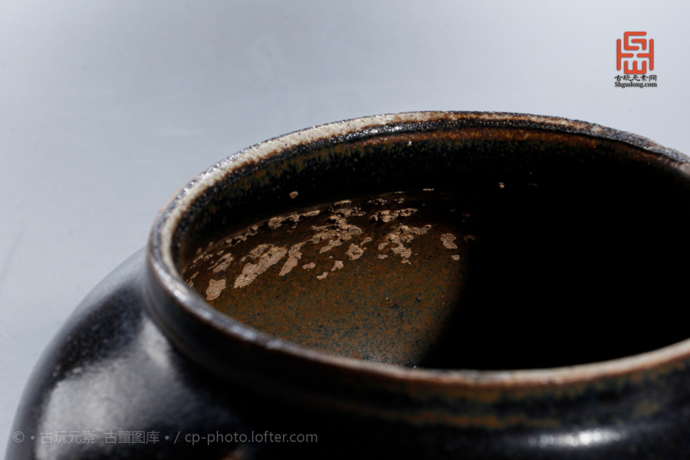 磁州窑|金-元磁州窑黑釉茶入