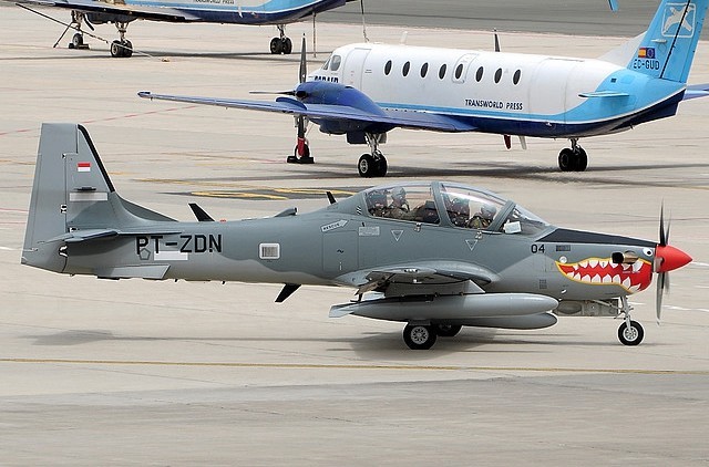 巴西向乌克兰推荐的涡桨教练/攻击机.