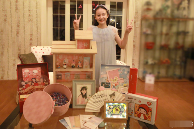 森碟|田亮一家四口旅游，12岁森碟暴风长高，练出运动员健壮身材