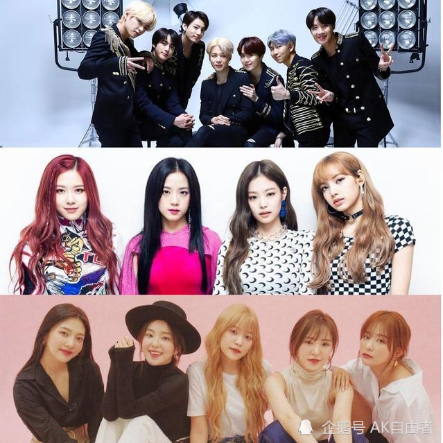 8月韩国偶像团体人气排行榜揭晓 Oh My Girl Iz One 韩国 娱乐 防弹少年团 Red Velvet Blackpink Mamamoo 少女时代