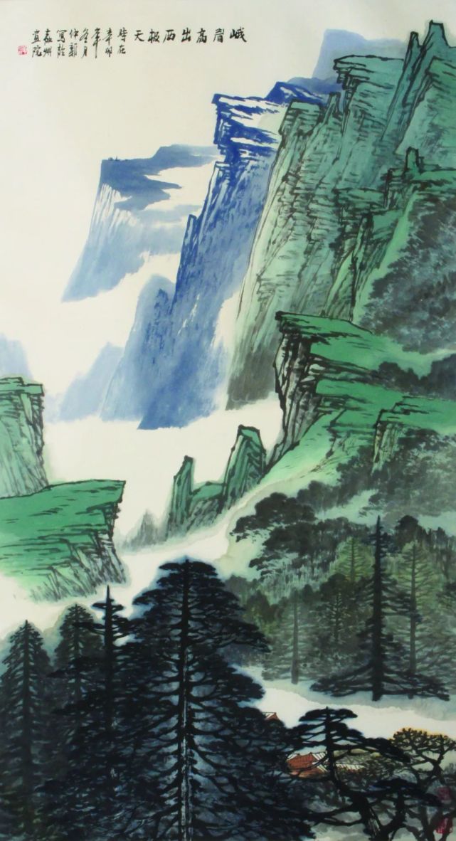 画家告诉你爱上峨眉山的无数个理由