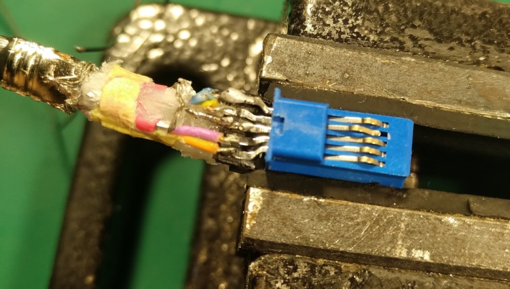 戴尔打印机线爆改usb3.0type-c gen1数据快充线