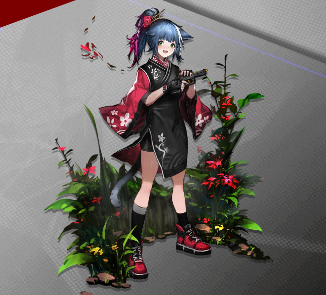 最后,就是鹰角真正的亲女儿,罗德岛最有钱的那位,在小绵羊还没有时装