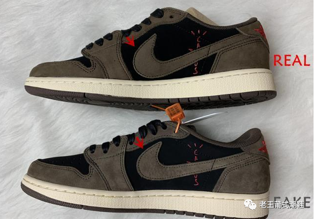 aj1低帮倒钩真假细节对比看完保证不踩坑