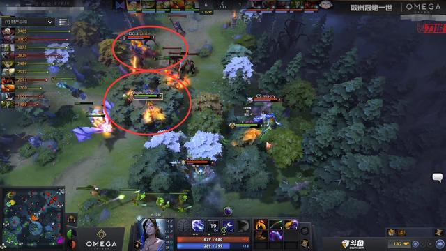斗鱼DOTA2比赛：Nigma卡尔优势被翻盘，细节把握是关键