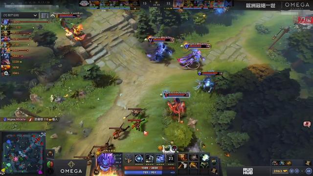 斗鱼DOTA2比赛：Nigma卡尔优势被翻盘，细节把握是关键