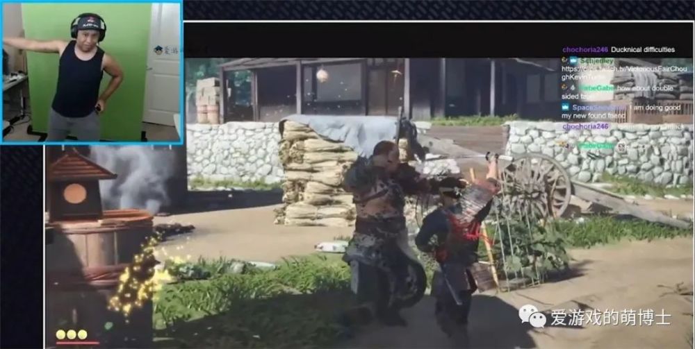 海外主播用 武士刀控制器 玩 对马岛之魂 代入感十足 腾讯新闻