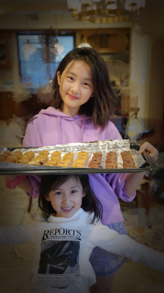 孙莉|孙莉晒与小女儿合照素颜超耐打，多妹靠妈妈怀中越长越像姐姐多多