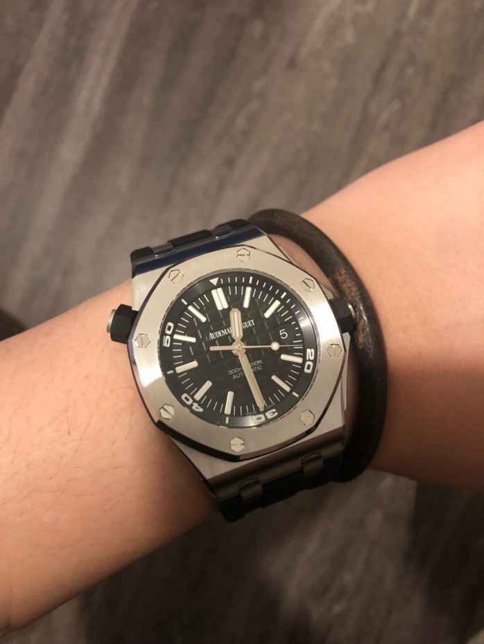 何必苦苦追寻劳力士入手爱彼皇家橡树离岸15703腕表