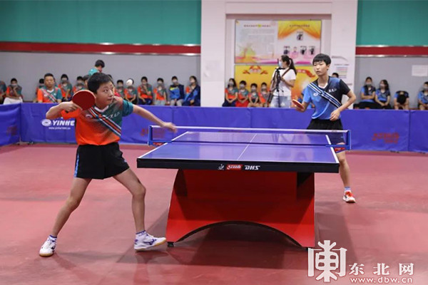 黑龙江省乒乓球队 系列团体对抗赛开赛