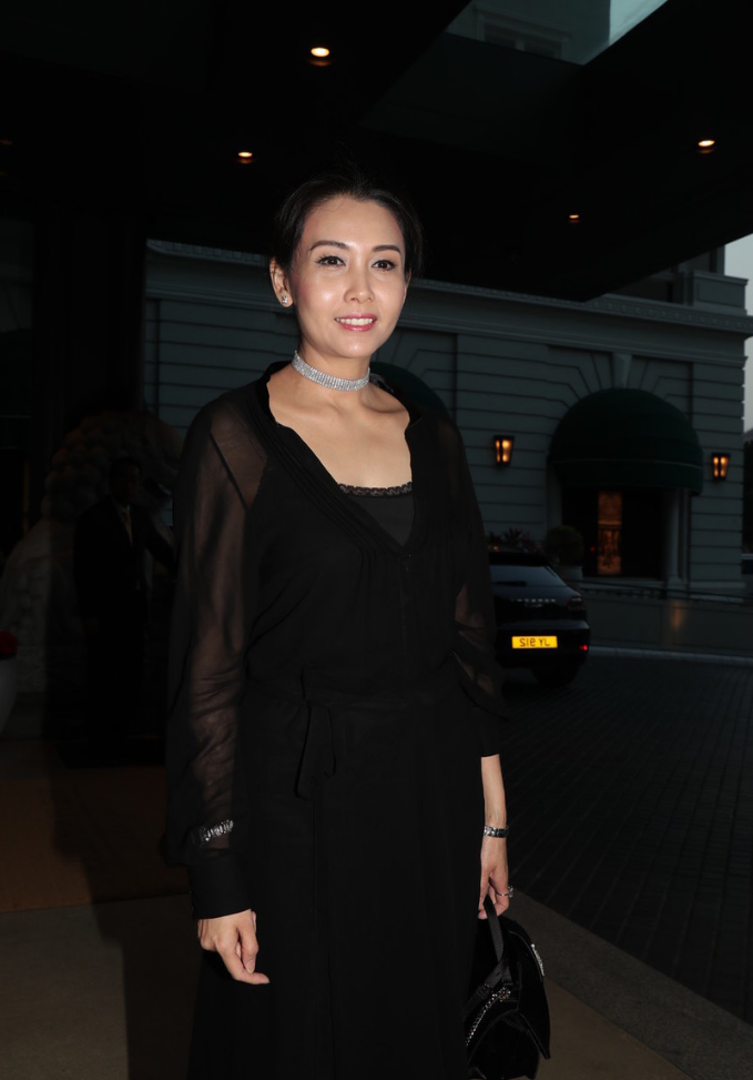 邱淑贞近照天然脸出镜虽显老但很自然