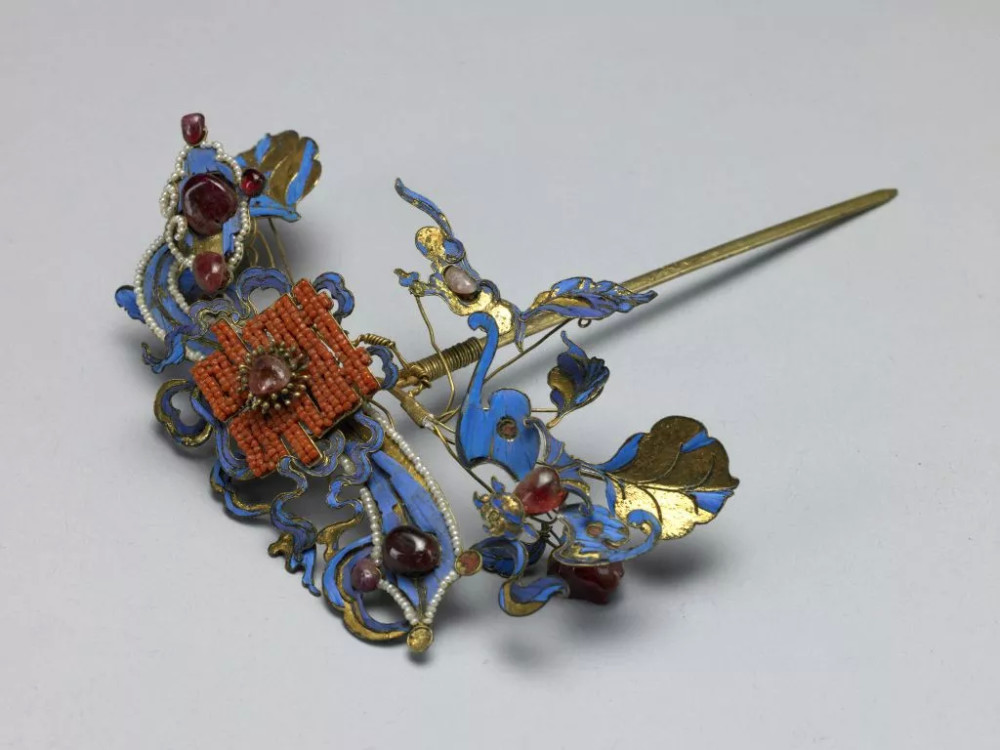 精美的清宫后妃点翠首饰你最喜欢哪一个 腾讯新闻