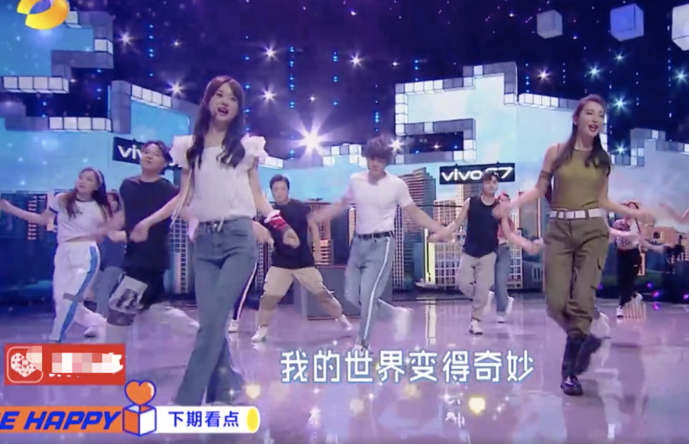 赵丽颖|下期《快乐大本营》有赵丽颖，造型甜美似少女，表演内容是亮点