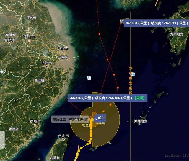 台风|超强台风预警：第8号台风“巴威”或将转向登陆我国东北，路径图