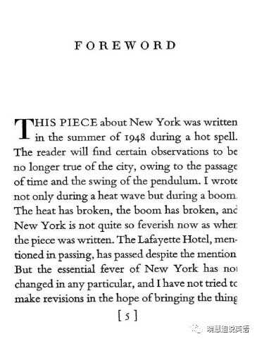here is new york|美语朗读—《Here Is New York》