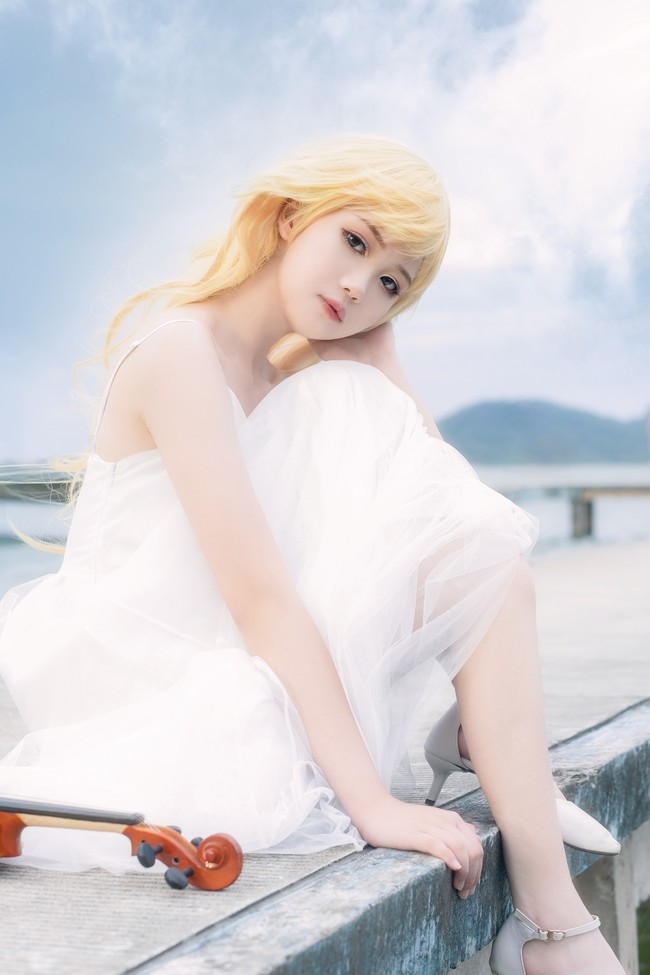 《四月是你的谎言》宫园薰 cosplay正片_腾讯新闻