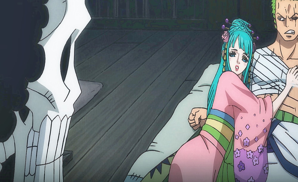 海贼王938丑三小子究竟是谁吓得黑炭大蛇瑟瑟发抖索隆日和名场面出现