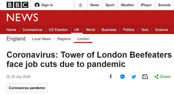 伦敦塔|伦敦塔“神鸟”疫情期间离家出走，英国国运“危在旦夕”？