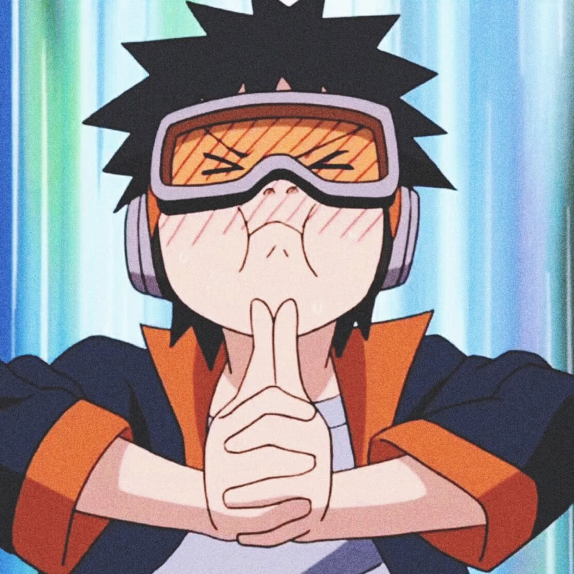 火影忍者童年带土动漫男头