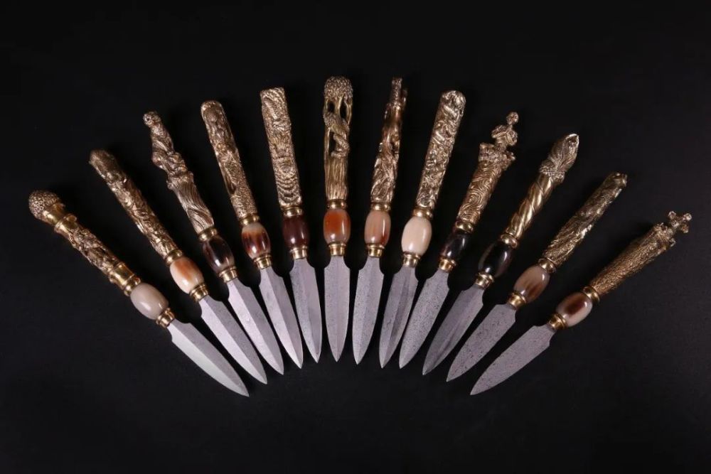 茶饼|来自外太空的神秘礼物——这些用陨铁制作的精品茶剑，美的深入人心